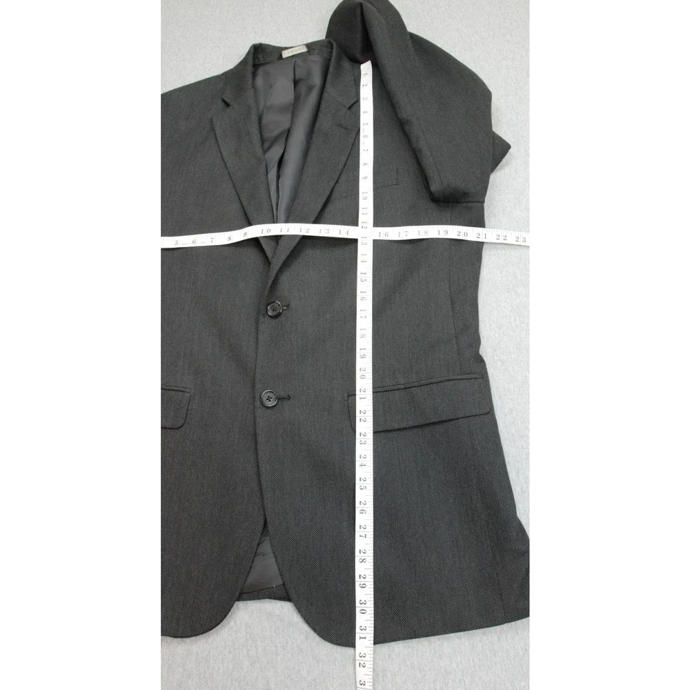 Banana Republic Blazer Mens‎ 42R Gray Tailored Fit 2 Buttons Single Breast